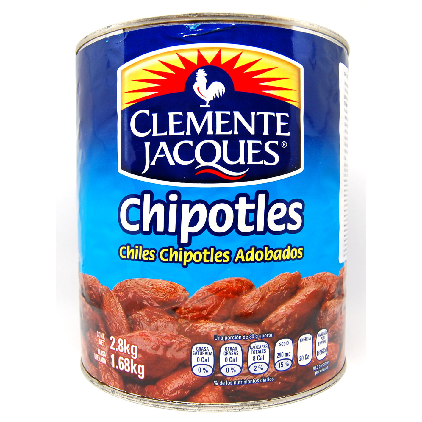 Clemente Jacques Chipotle in Adobo 2.8kg Authentic Mexican Chipotles in Adobo Buy at MexGrocer